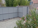 Portails Nantes : Portail coulissant sectionnel - 39 rue de l'Ilette - 44400 Rezé